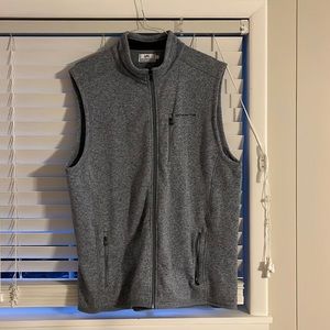 Southern Tide vest-XXL- grey with blue tint-very nice